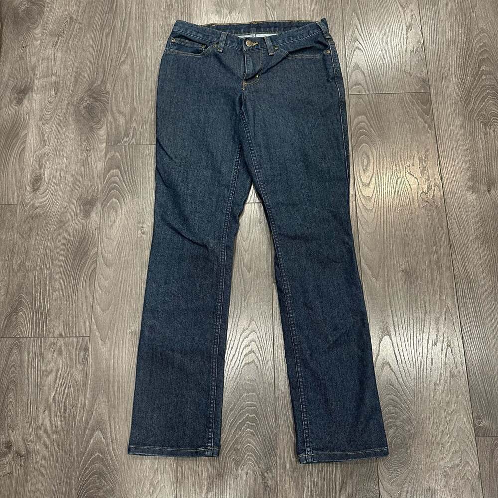 Carhartt Women's Relaxed Fit Jeans Dark Wash Size 2 RG